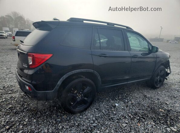 5FNYF8H09KB003133 2019 HONDA PASSPORT Black Հետևի աջ