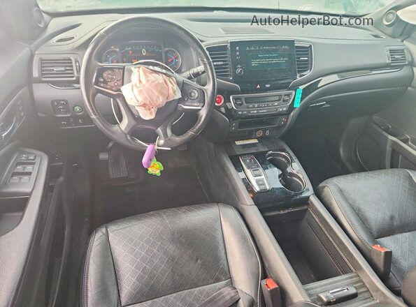 5FNYF8H09KB003133 2019 HONDA PASSPORT Black Առջևի վահանակի տեսք
