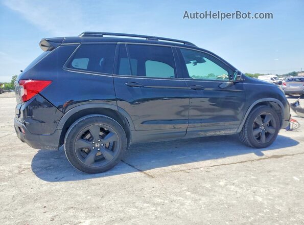 5FNYF8H09KB006436 2019 HONDA PASSPORT Black Rear right