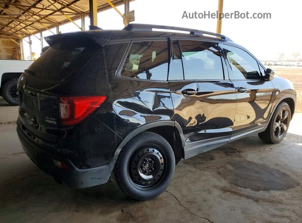 5FNYF8H0XMB028044 2021 HONDA PASSPORT Black Հետևի աջ