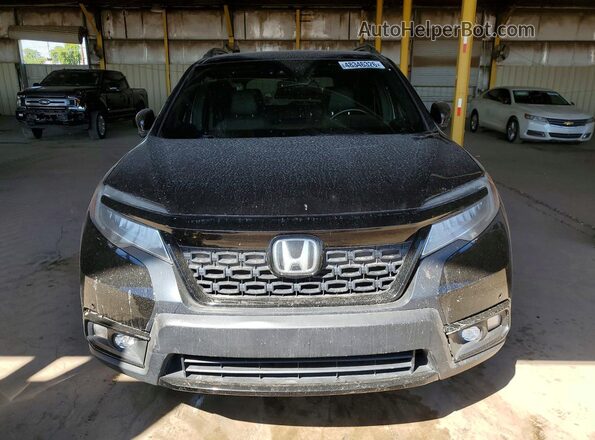 5FNYF8H0XMB028044 2021 HONDA PASSPORT Black Դիմացի տեսք