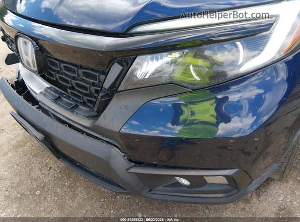5FNYF8H20KB007248 2019 HONDA PASSPORT Blue 