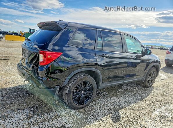 5FNYF8H21MB012512 2021 HONDA PASSPORT Black Tył prawy