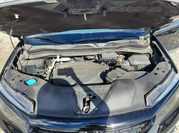 5FNYF8H21MB012512 2021 HONDA PASSPORT Black Widok komory silnika