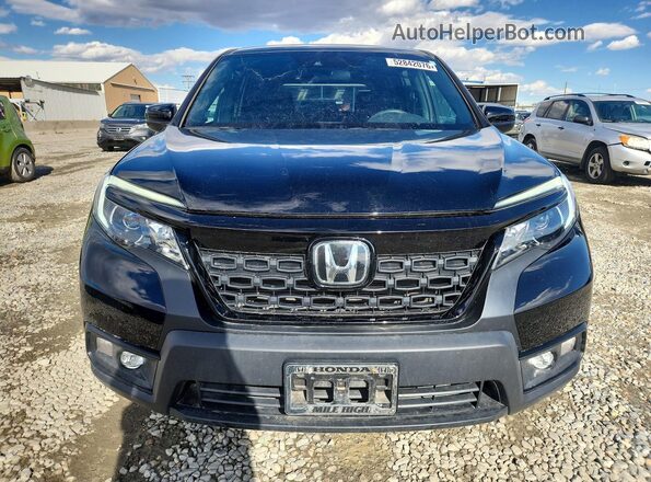 5FNYF8H21MB012512 2021 HONDA PASSPORT Black Widok z przodu