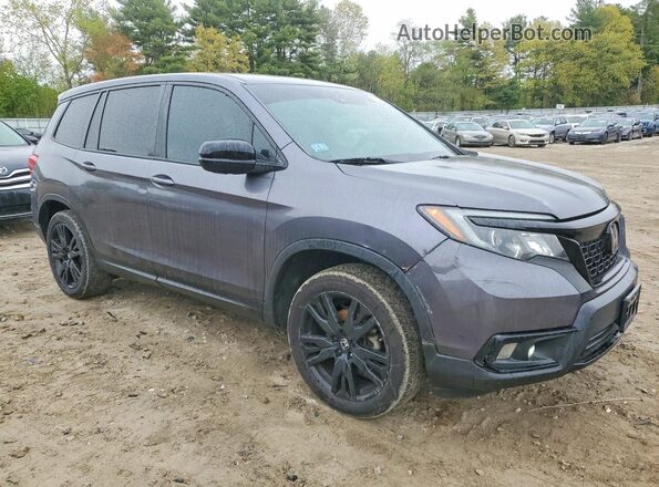 5FNYF8H26MB016653 2021 HONDA PASSPORT Gray Առջևի աջ