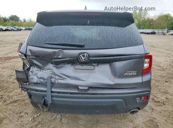 5FNYF8H26MB016653 2021 HONDA PASSPORT Gray Հետևի տեսք