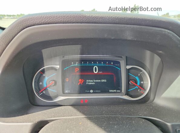 5FNYF8H26MB030049 2021 HONDA PASSPORT White Սարքավորումների վահանակի տեսք