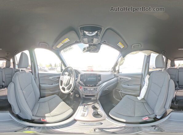 5FNYF8H26MB030049 2021 HONDA PASSPORT White Սալոնի 360 աստիճան տեսք