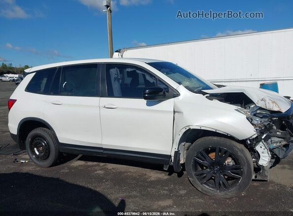 5FNYF8H28MB031669 2021 HONDA PASSPORT Белый Панорамный вид салона 360°