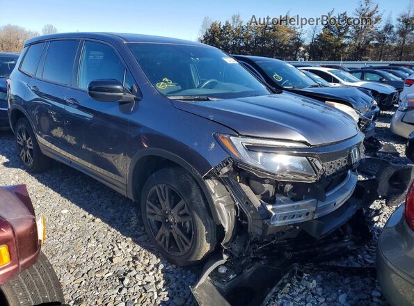 5FNYF8H29KB018488 2019 HONDA PASSPORT Серый Передняя правая четверть