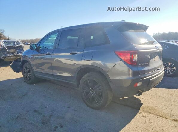 5FNYF8H29KB018488 2019 HONDA PASSPORT Серый Задняя левая четверть