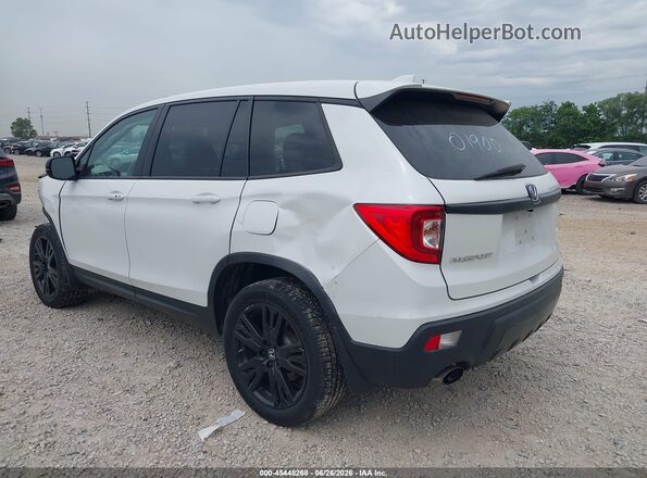 5FNYF8H2XMB001900 2021 HONDA PASSPORT White Trasero izquierdo
