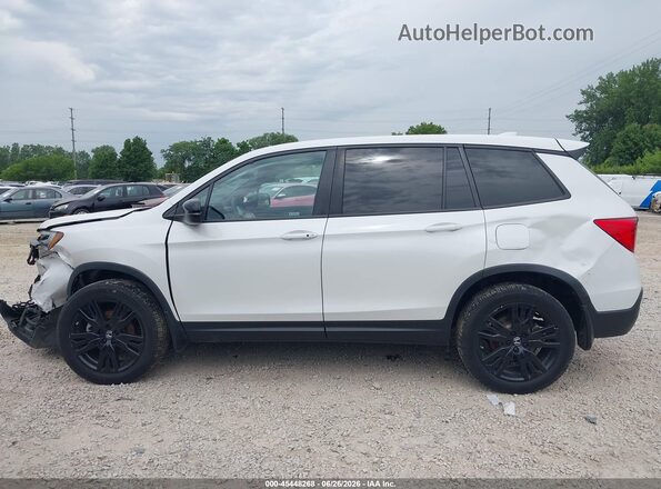 5FNYF8H2XMB001900 2021 HONDA PASSPORT White Vista interior de 360 grados