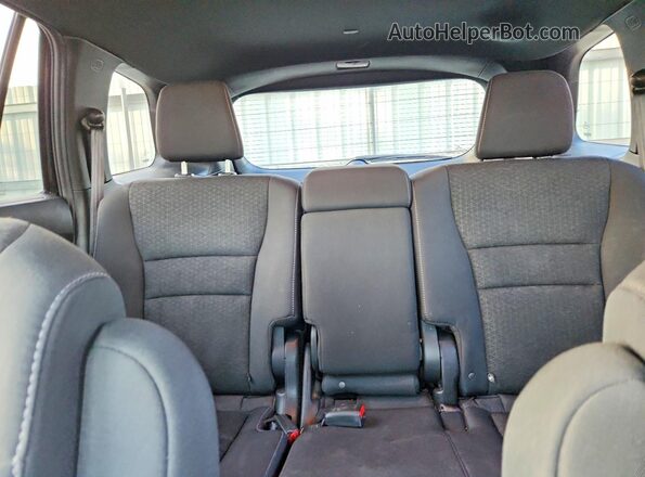 5FNYF8H2XMB020303 2021 HONDA PASSPORT Black Rear seats view