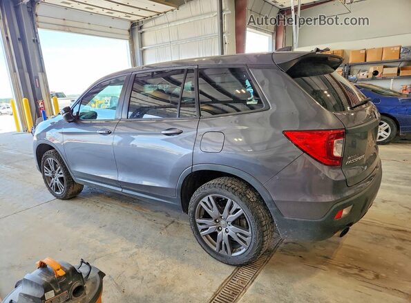 5FNYF8H50KB013609 2019 HONDA PASSPORT Серый Задняя левая четверть