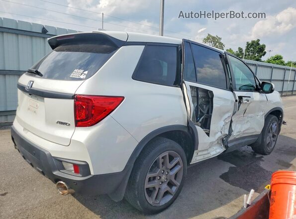 5FNYF8H50NB011802 2022 HONDA PASSPORT White Հետևի աջ