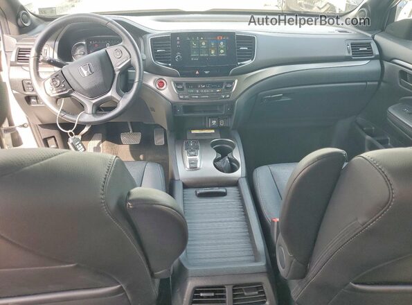 5FNYF8H50NB011802 2022 HONDA PASSPORT White Առջևի վահանակի տեսք