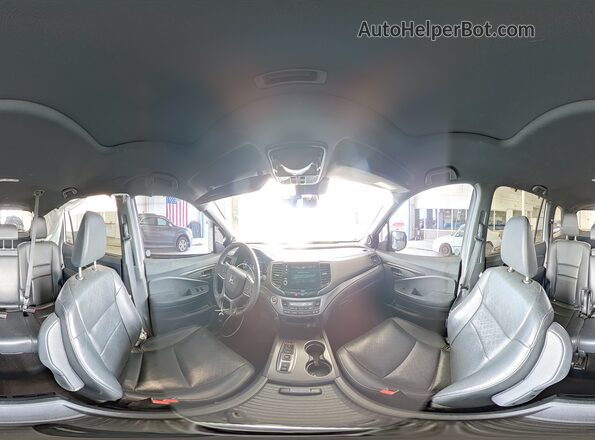 5FNYF8H52KB022697 2019 HONDA PASSPORT White სალონის 360-გრადუსიანი ხედი