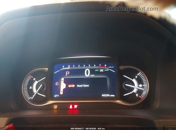 5FNYF8H52PB003980 2023 HONDA PASSPORT Black Вид задніх сидінь
