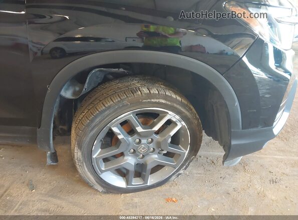 5FNYF8H52PB003980 2023 HONDA PASSPORT Black Вид спереду