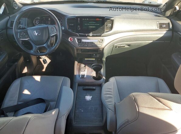 5FNYF8H52PB036798 2023 HONDA PASSPORT White Вид панелі приладів
