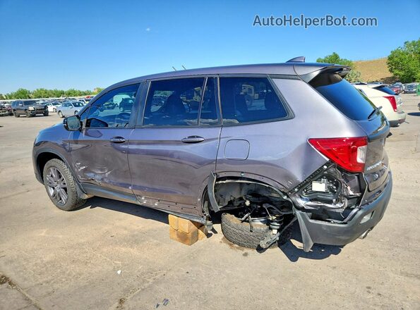 5FNYF8H53MB040287 2021 HONDA PASSPORT Gray Հետևի ձախ