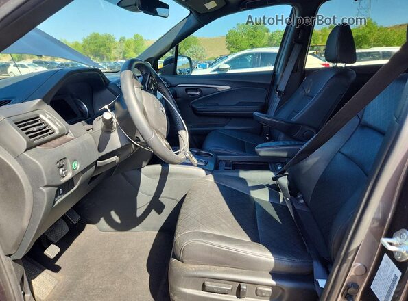 5FNYF8H53MB040287 2021 HONDA PASSPORT Gray Սալոնի դիմացի տեսք