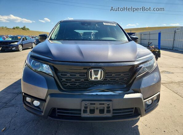 5FNYF8H53MB040287 2021 HONDA PASSPORT Gray Դիմացի տեսք