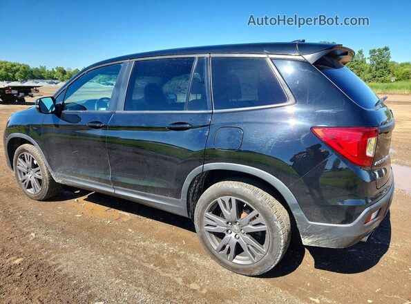 5FNYF8H53MB042184 2021 HONDA PASSPORT Black Задня ліва чверть