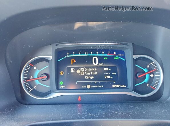 5FNYF8H53MB042184 2021 HONDA PASSPORT Black Вид щитка приладів
