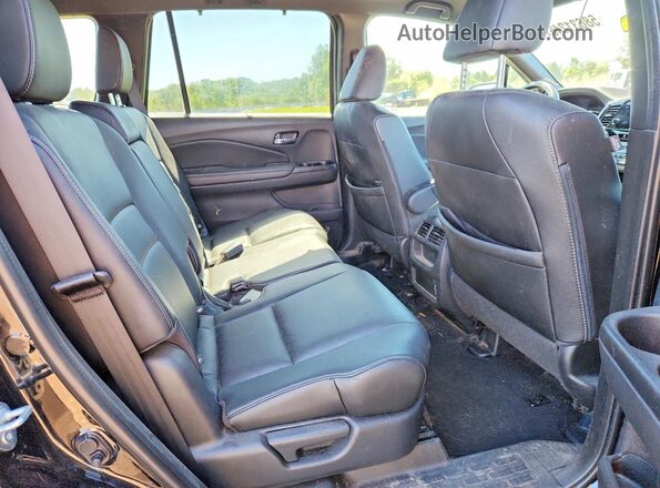 5FNYF8H53MB042184 2021 HONDA PASSPORT Black Вид задніх сидінь