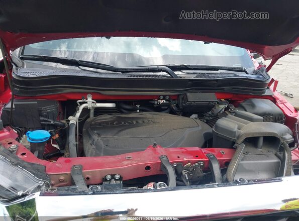 5FNYF8H53RB006907 2024 HONDA PASSPORT Red Widok z tyłu