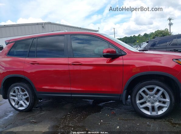 5FNYF8H53RB006907 2024 HONDA PASSPORT Red Widok wnętrza 360 stopni