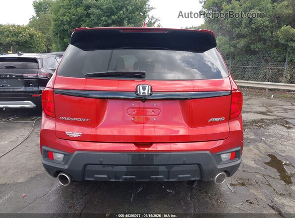 5FNYF8H53RB006907 2024 HONDA PASSPORT Red 