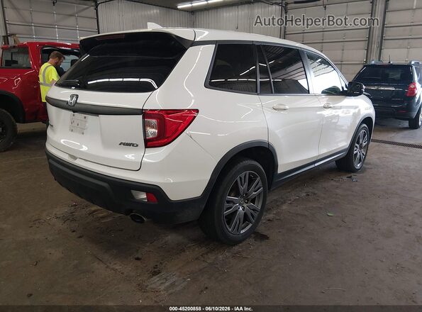 5FNYF8H54MB015852 2021 HONDA PASSPORT White უკანა მარჯვენა