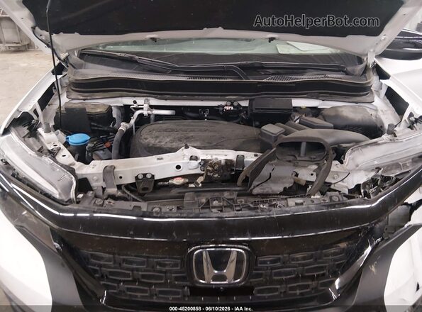 5FNYF8H54MB015852 2021 HONDA PASSPORT White უკანა ხედი