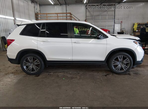 5FNYF8H54MB015852 2021 HONDA PASSPORT White სალონის 360-გრადუსიანი ხედი