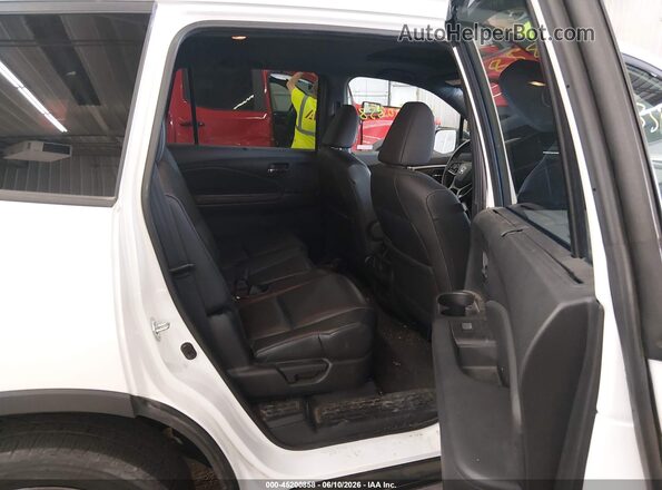5FNYF8H54MB015852 2021 HONDA PASSPORT White VIN კოდის სტიკერის ხედი