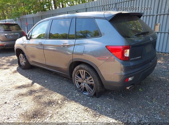 5FNYF8H54MB043117 2021 HONDA PASSPORT Серый Задняя левая четверть