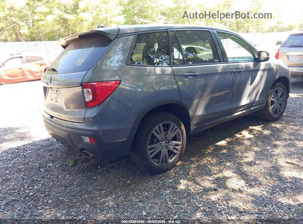 5FNYF8H54MB043117 2021 HONDA PASSPORT Серый Задняя правая четверть
