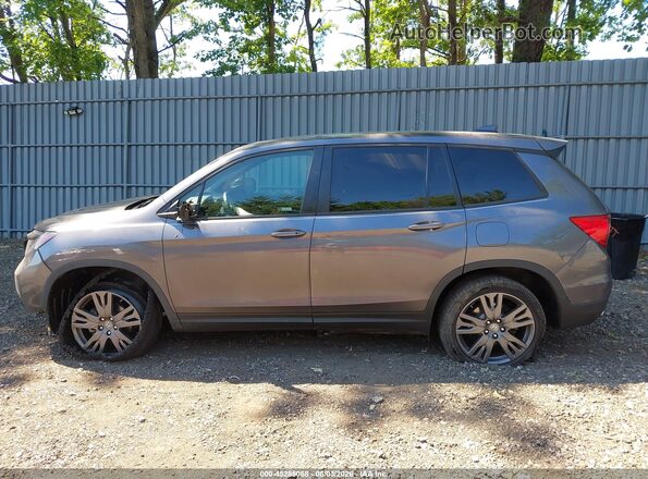 5FNYF8H54MB043117 2021 HONDA PASSPORT Серый Панорамный вид салона 360°