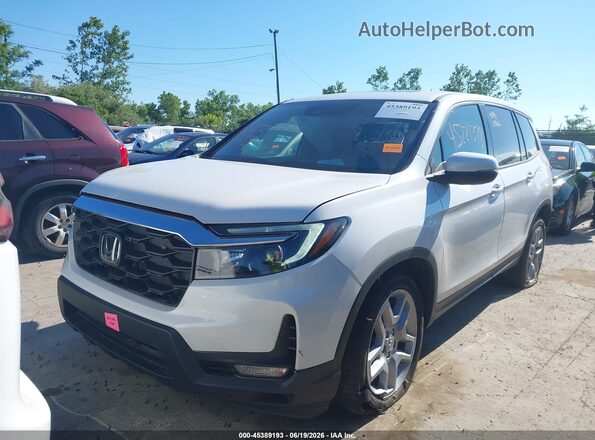 5FNYF8H54RB010075 2024 HONDA PASSPORT White Առջևի ձախ երեք քառորդ տեսարան