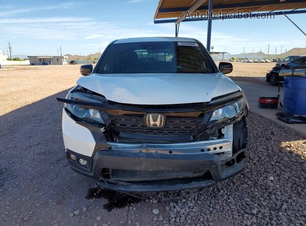 5FNYF8H55MB011048 2021 HONDA PASSPORT White Вид спереду