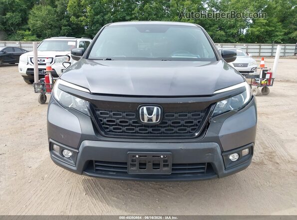 5FNYF8H55MB027248 2021 HONDA PASSPORT Black Вид спереду