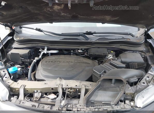 5FNYF8H55MB027248 2021 HONDA PASSPORT Black Вид ззаду