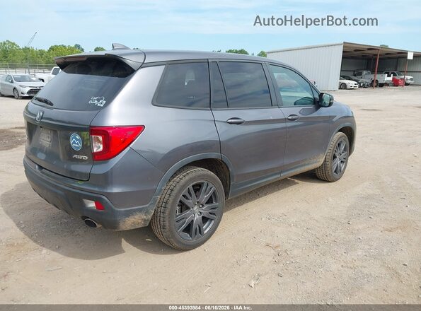 5FNYF8H55MB027248 2021 HONDA PASSPORT Black Задня права чверть
