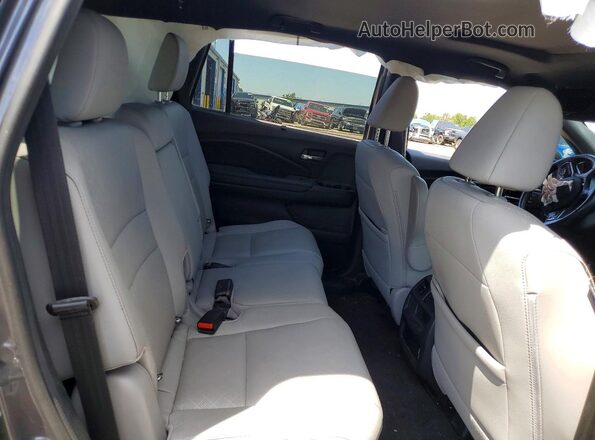 5FNYF8H55MB034510 2021 HONDA PASSPORT Gray Вид задніх сидінь