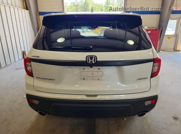 5FNYF8H55MB042414 2021 HONDA PASSPORT White Հետևի տեսք