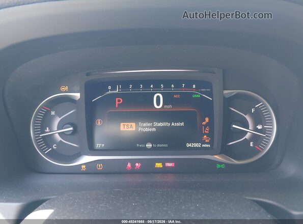 5FNYF8H55NB018678 2022 HONDA PASSPORT White Vista de los asientos traseros